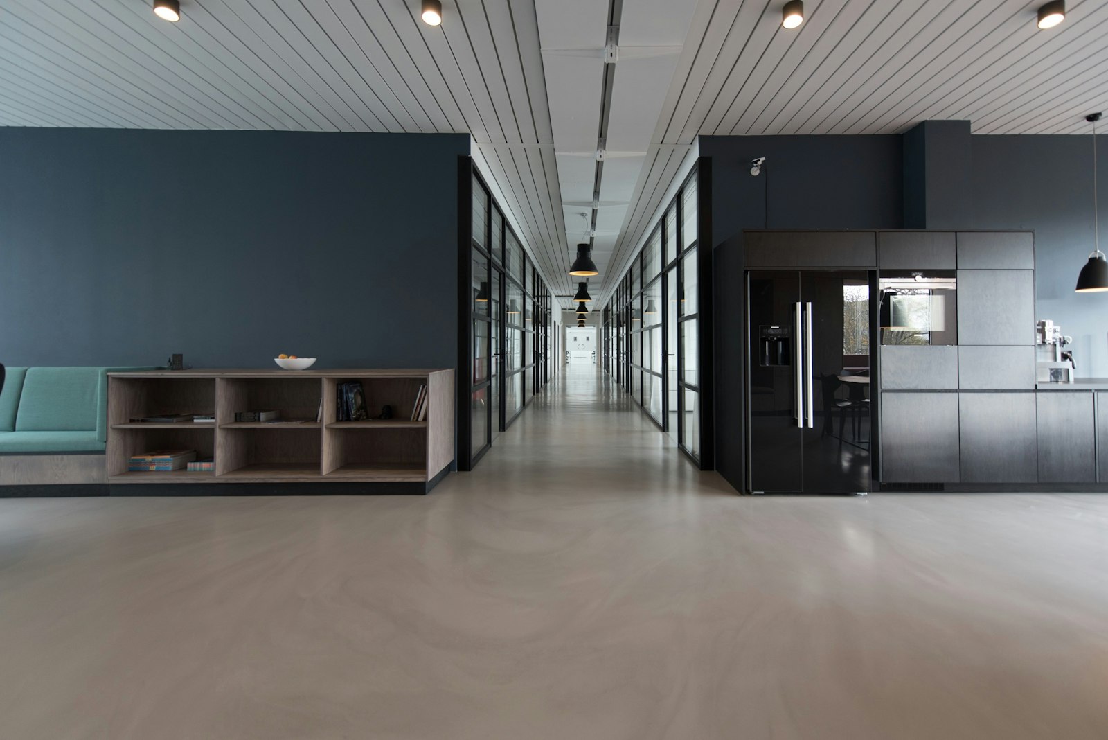 A modern connected business office - the kind of workplace Glue IT keeps online across Western Sydney