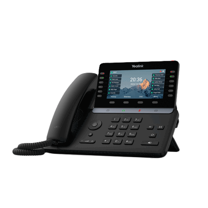 Yealink SIP-T85W SBC Ready IP Phone with Wi-Fi 6 & PoE